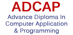 ADCAP – Advance Diploma In Computer Application & Programming
